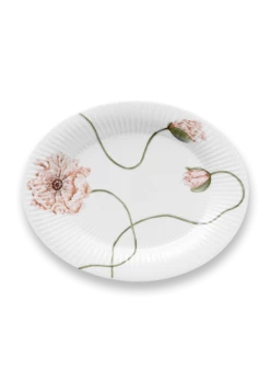 Kähler Hammershøi Poppy Ovalt Fad