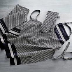 Bastian Jumbo Tekstilsæt 3 Dele Sort/Natur