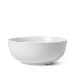 Lyngby Porcelæn Rhombe Color Skål Hvid Ø15,5 Cm