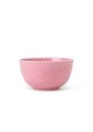 Lyngby Porcelæn Rhombe Skål 11 Cm Rosa