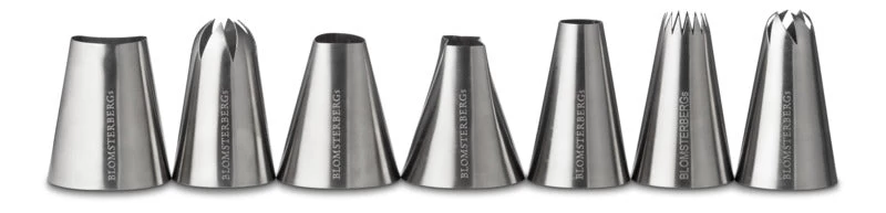 Blomsterbergs Tyllesæt 7 Tyller 18/8 Stål