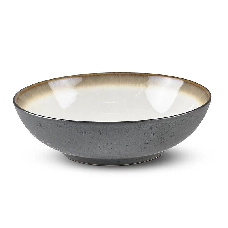 Bitz Salatskål Sort/creme 24 Cm