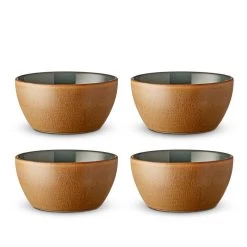 Bitz Skålesæt Wood/Forest 4 Stk. 12 Cm