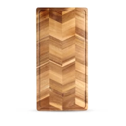 Skærebræt Med Saftrille 25 X 50 X 2 Cm