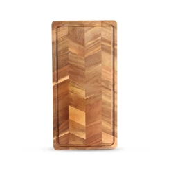 Skærebræt Med Saftrille 20 X 40 X 2 Cm