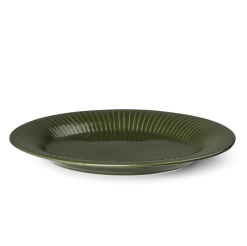Kähler Hammershøi Ovalt Fad Grøn 28,5 Cm