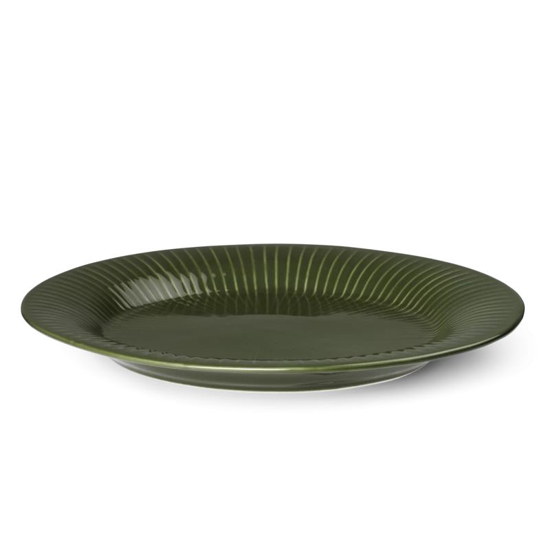 Kähler Hammershøi Ovalt Fad Grøn 28,5 Cm