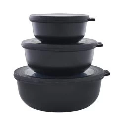 Rosti Mepal Røreskålsæt Sort 6 Dele