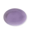Rosendahl Lyngby Porcelæn Rhombe Ovalt Fad, 35x26.5 Cm